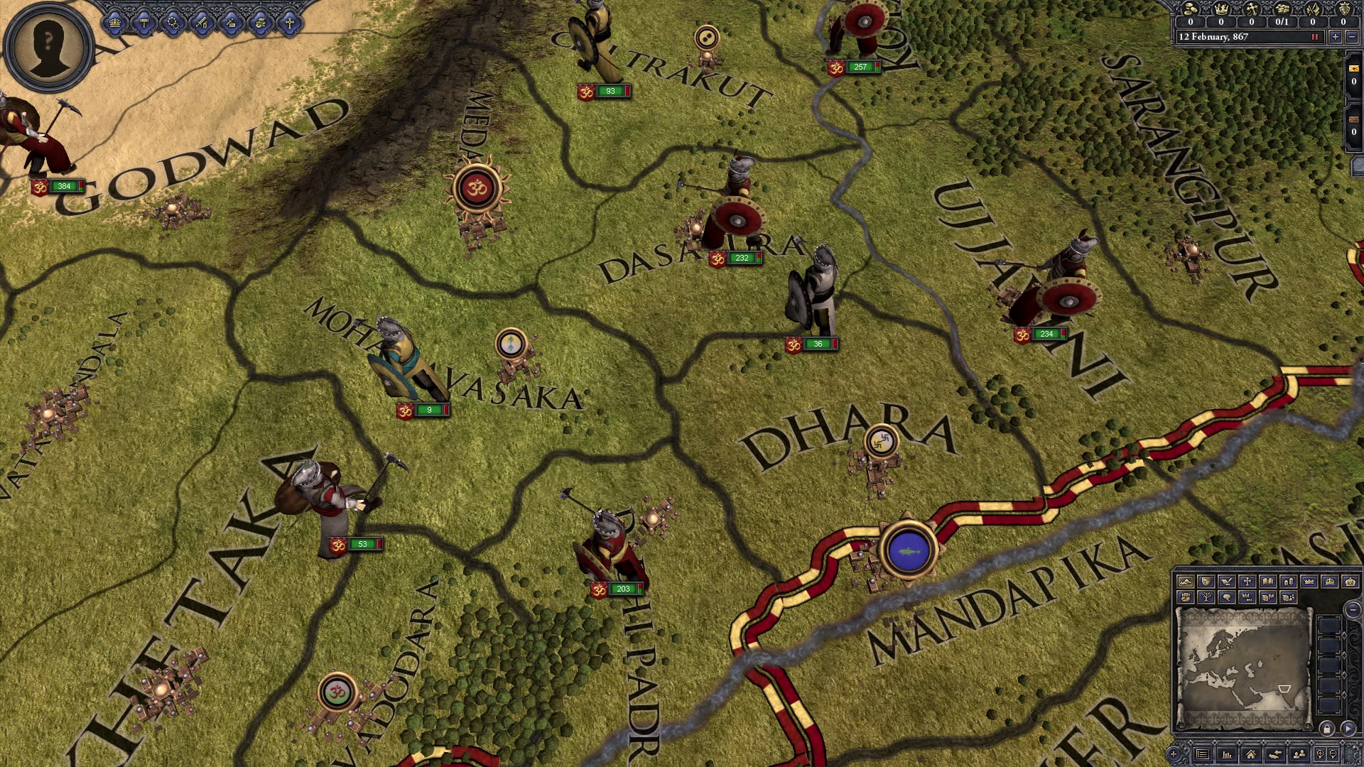 Crusader Kings II: Songs of India (screenshot 7)