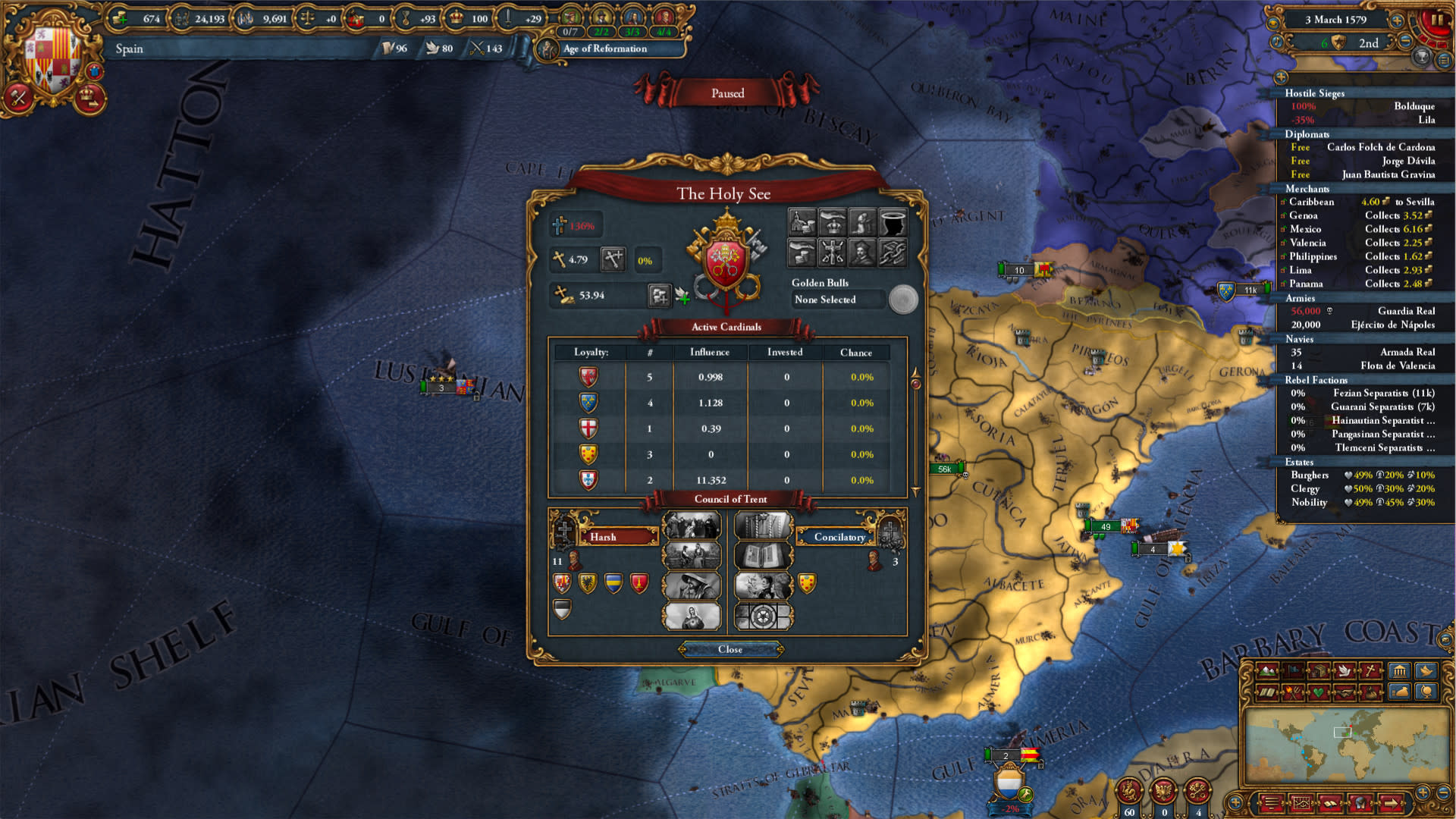 Europa Universalis IV: Emperor (screenshot 3)