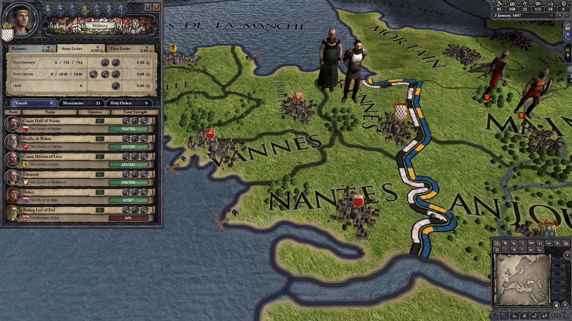 Crusader Kings II: Dynasty Shields Charlemagne (screenshot 7)