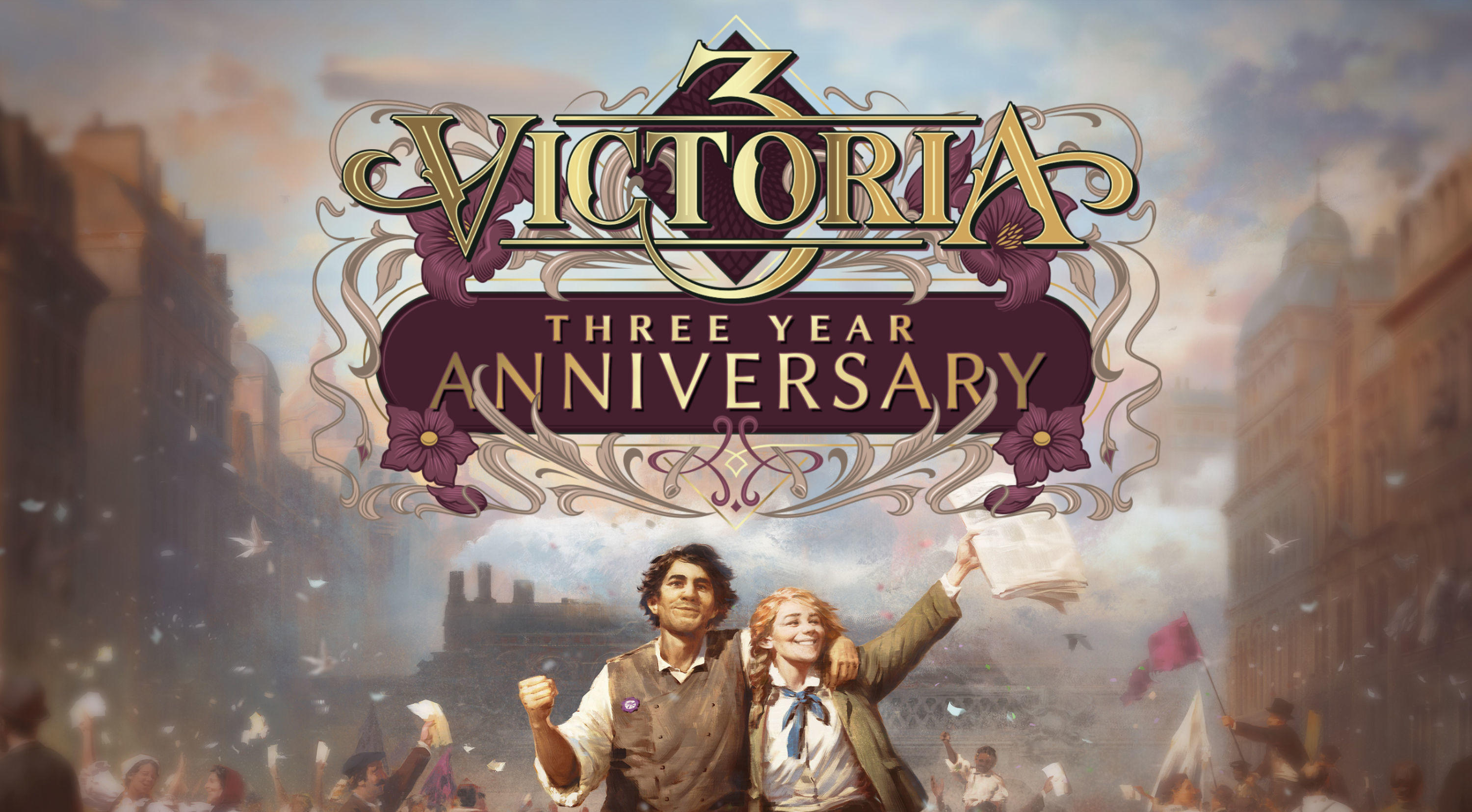 victoria 3 anniverasry