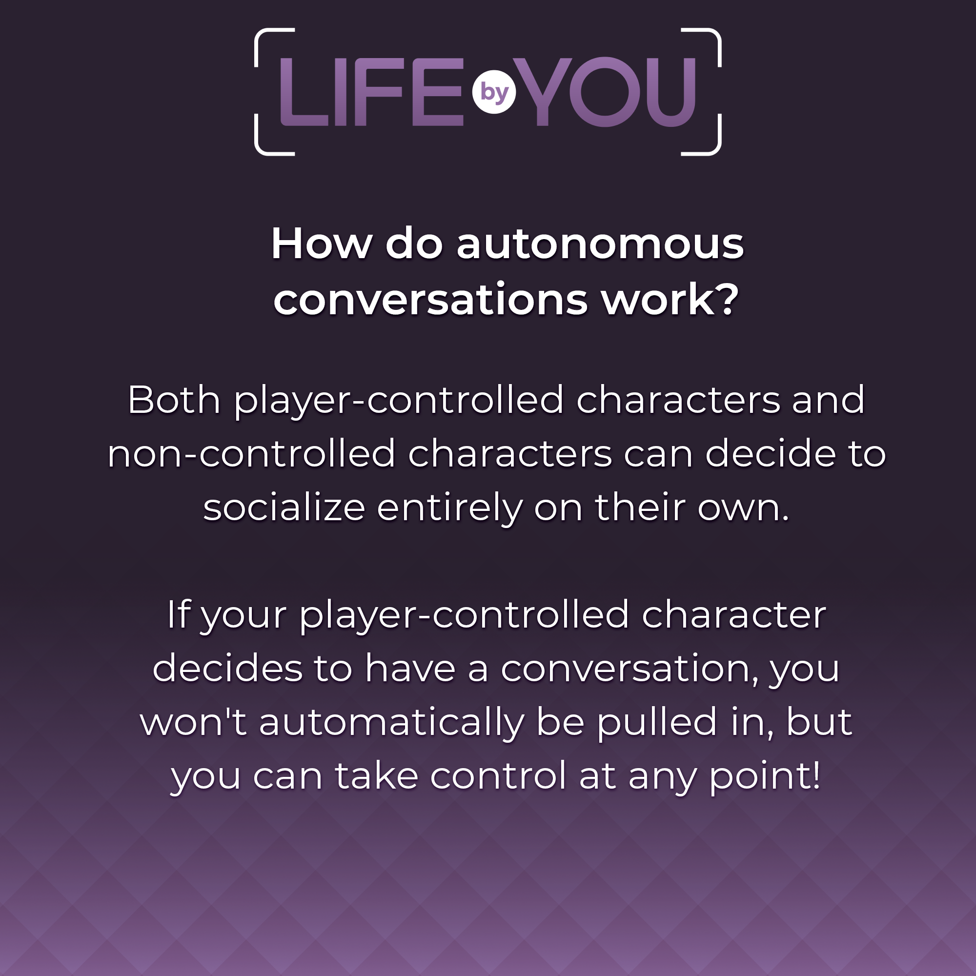 QnA How do autonomous conversations work?