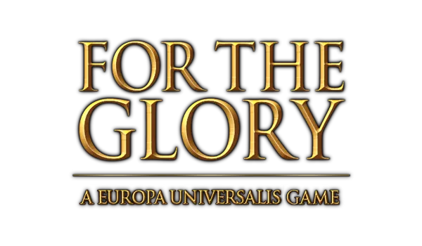 Logotype for For the Glory: A Europa Universalis Game
