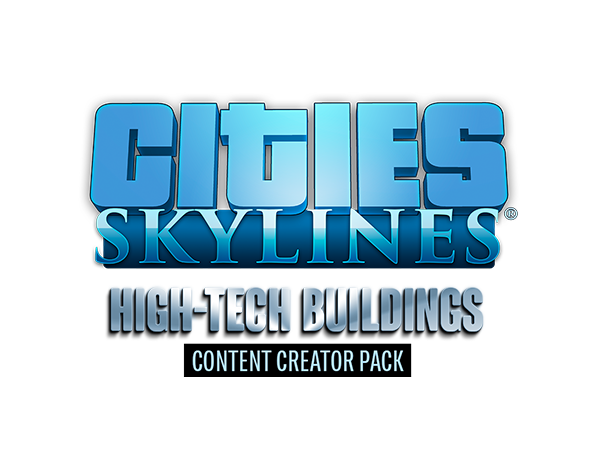 Cities: Skylines - High-Tech Buildings - logo