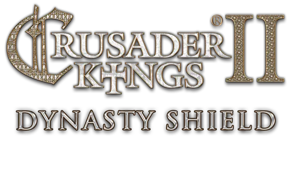 Logotype for Crusader Kings II: Dynasty Shield