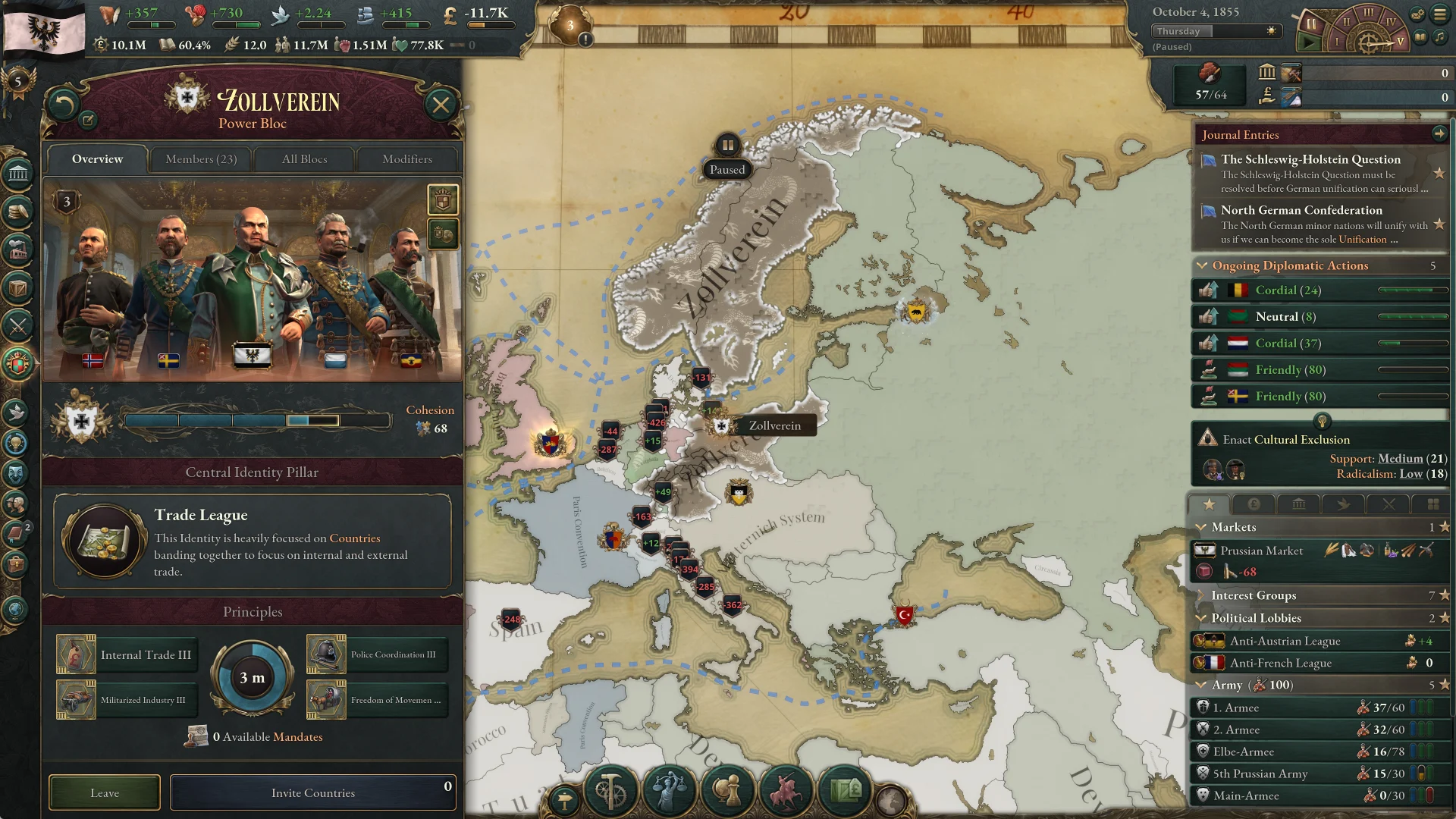 Victoria 3 Sphere Of Influence Screenshot 1