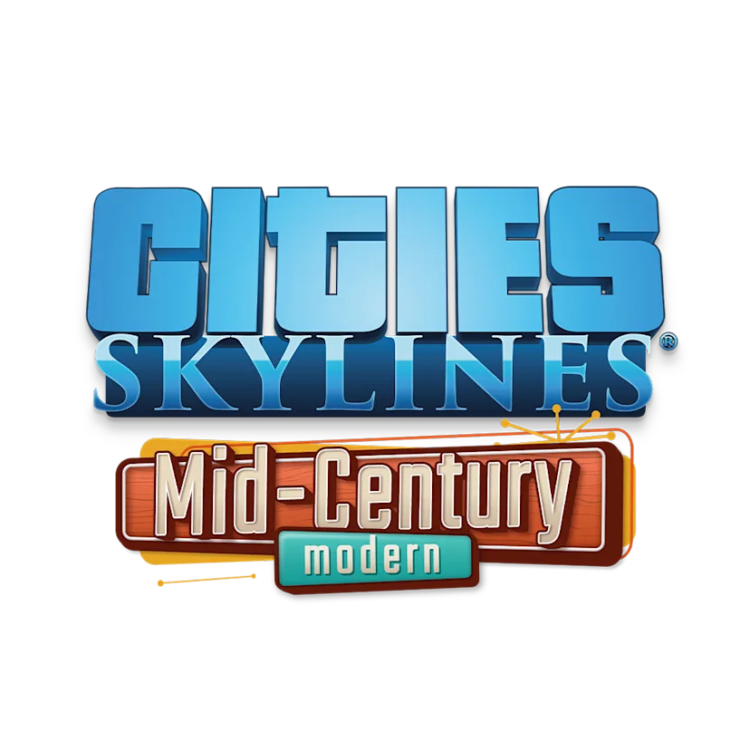 Logotype for Cities: Skylines - Content Creator Pack: Mid-Century Modern