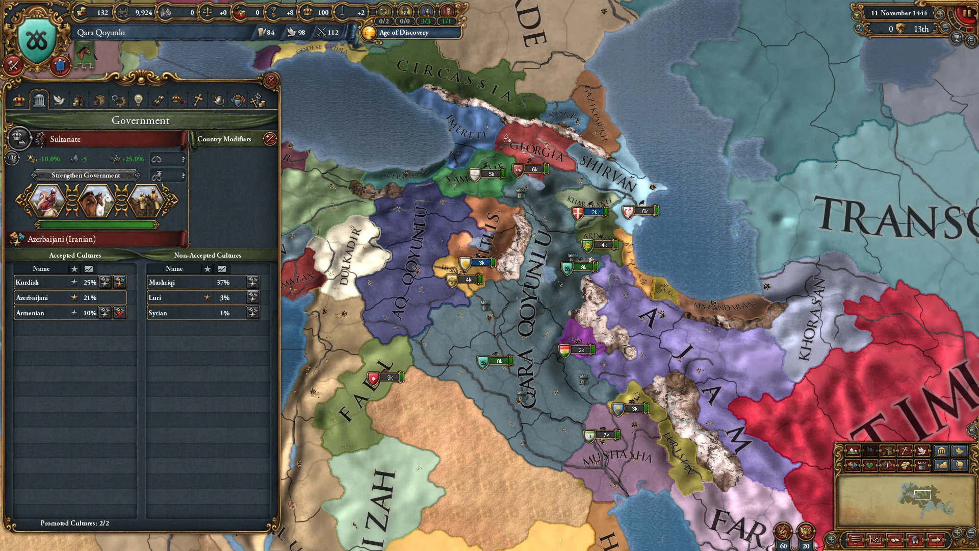 Europa Universalis IV: Cradle of Civilization (screenshot 12)