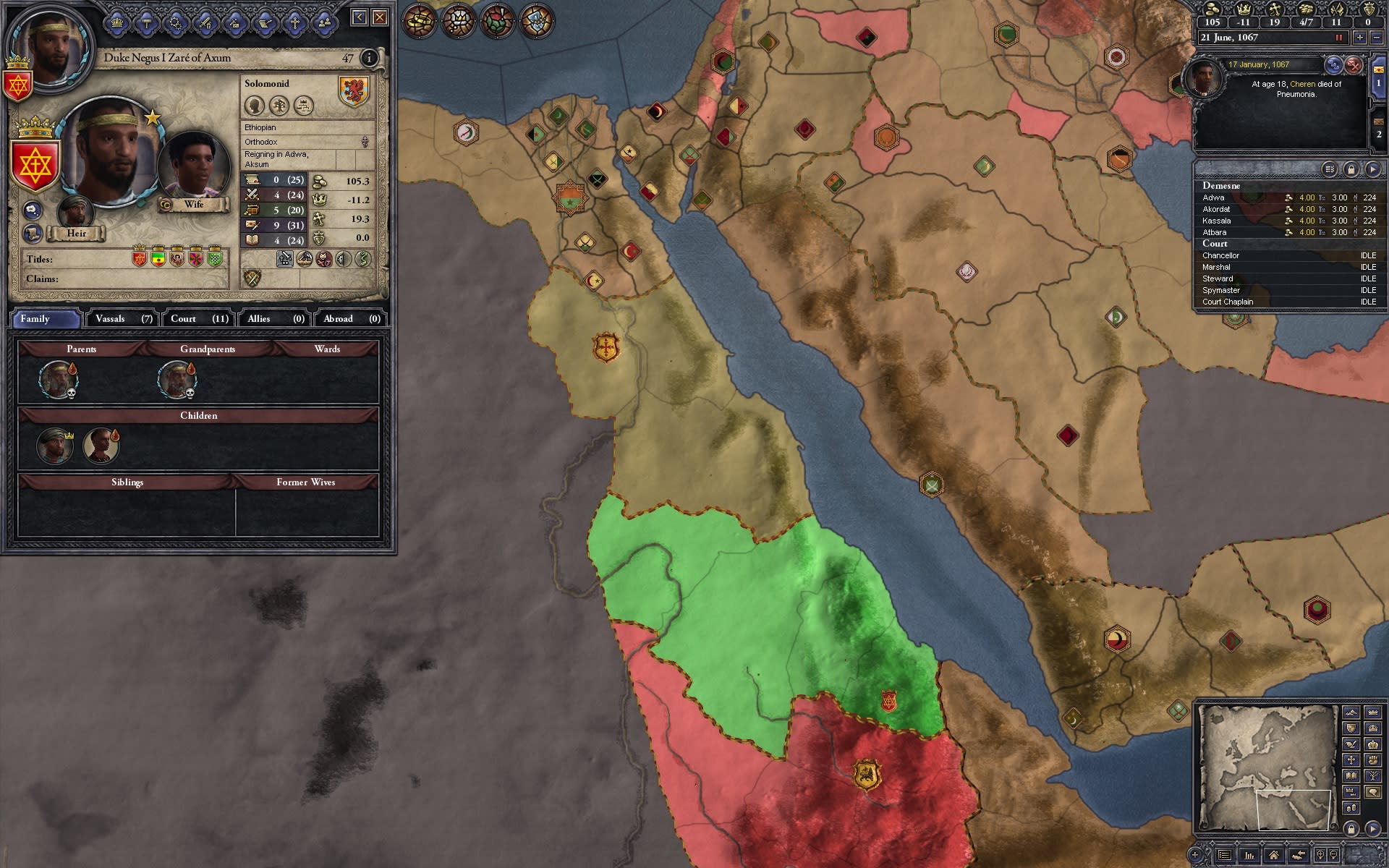 Crusader Kings II: African Portraits (screenshot 4)