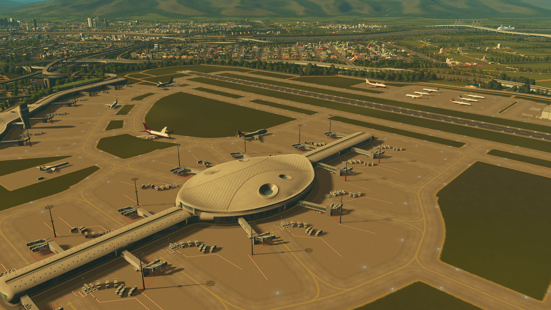 Cities: Skylines - Airports (screenshot 1)