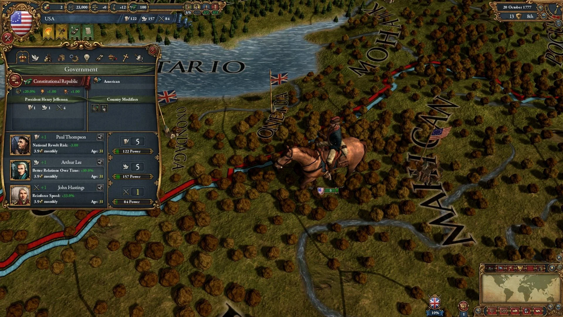 Europa Universalis IV: American Dream (screenshot 2)