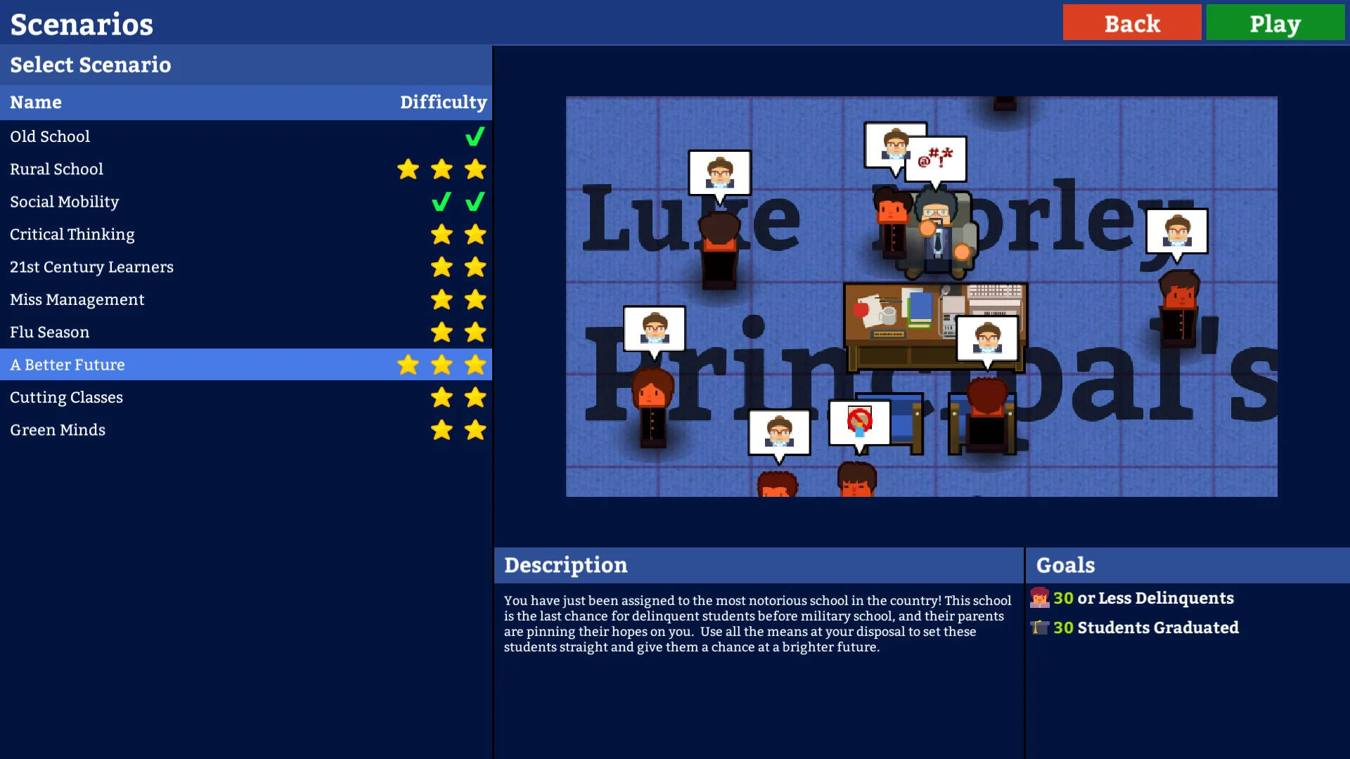 Academia School Simulator Screenshot 2