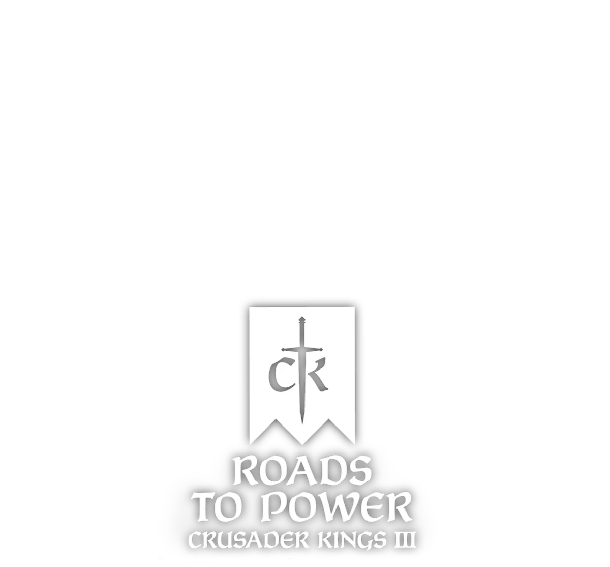 Logotype for Crusader Kings III: Roads to Power