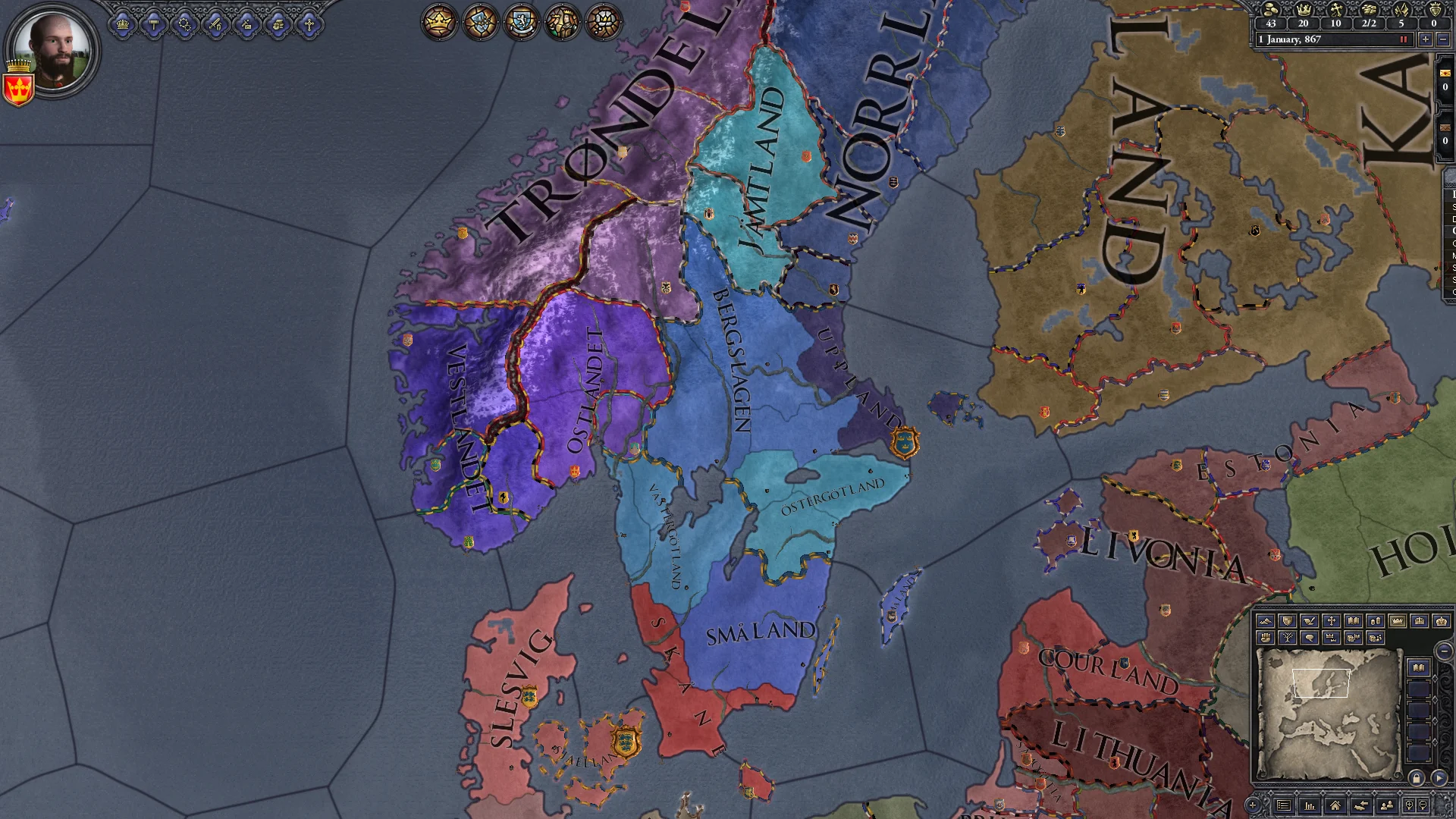 Crusader Kings II: Hymns to the Old Gods (screenshot 8)