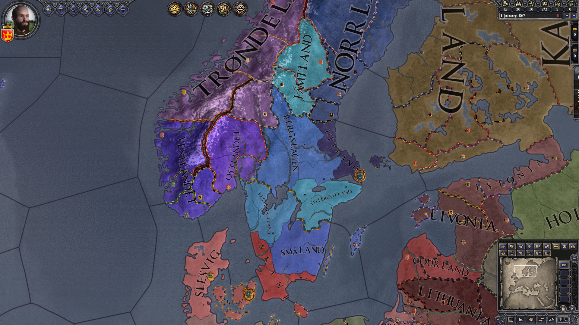 Crusader Kings II: Hymns to the Old Gods (screenshot 8)