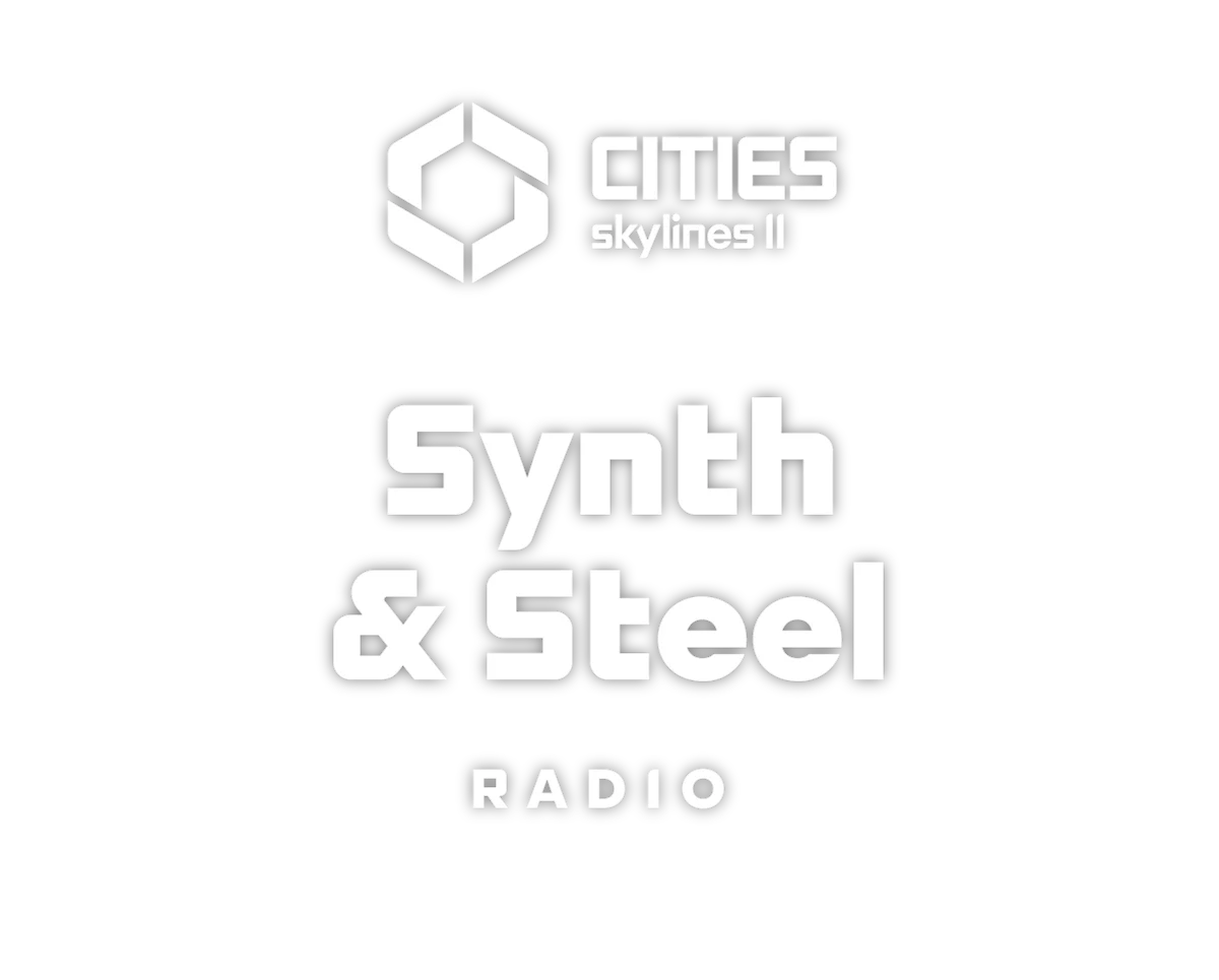 Logotype for Cities: Skylines II - Synth & Steel Radio