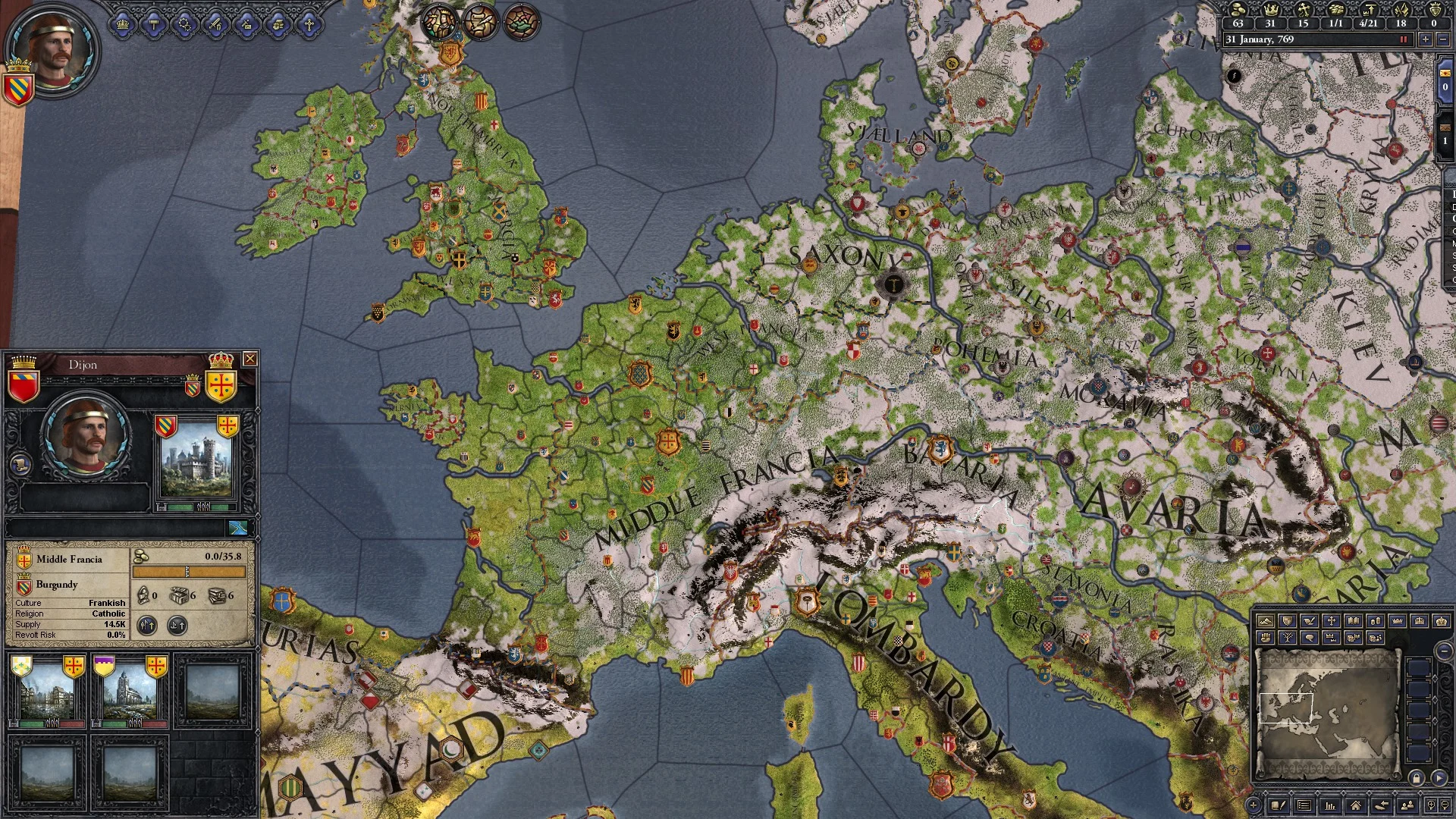 Crusader Kings II: Early Western Clothing Pack (screenshot 9)