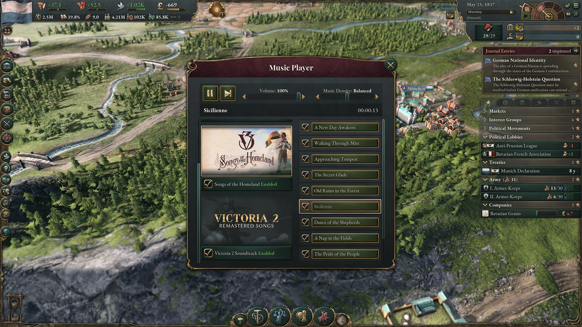Victoria 3 Songs Of The Homeland Screenshot 1