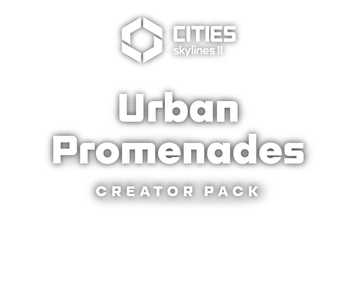 Logotype for Cities: Skylines II - Creator Pack: Urban Promenades