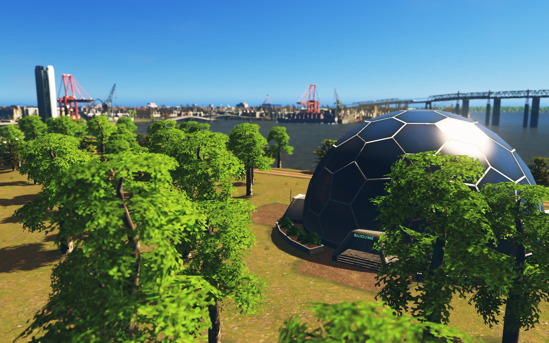 Cities: Skylines - High-Tech Buildings (screenshot 7)