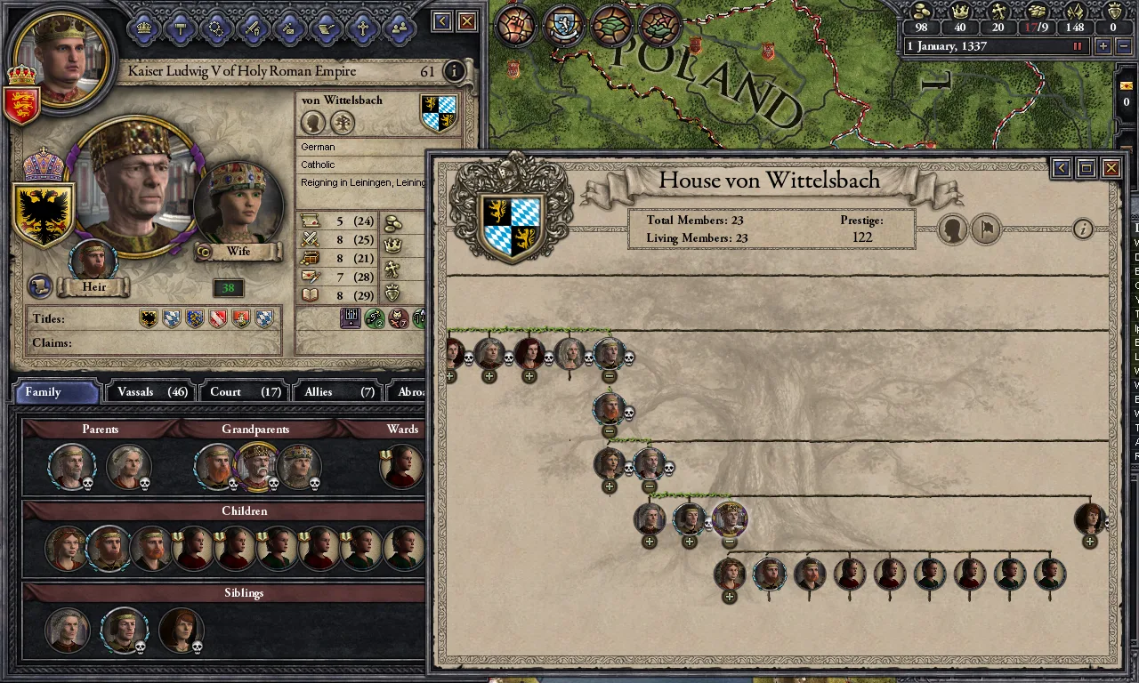 Crusader Kings II: Dynasty Shield (screenshot 8)