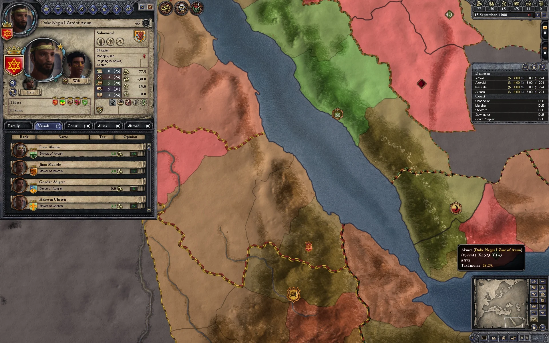 Crusader Kings II: African Portraits (screenshot 3)