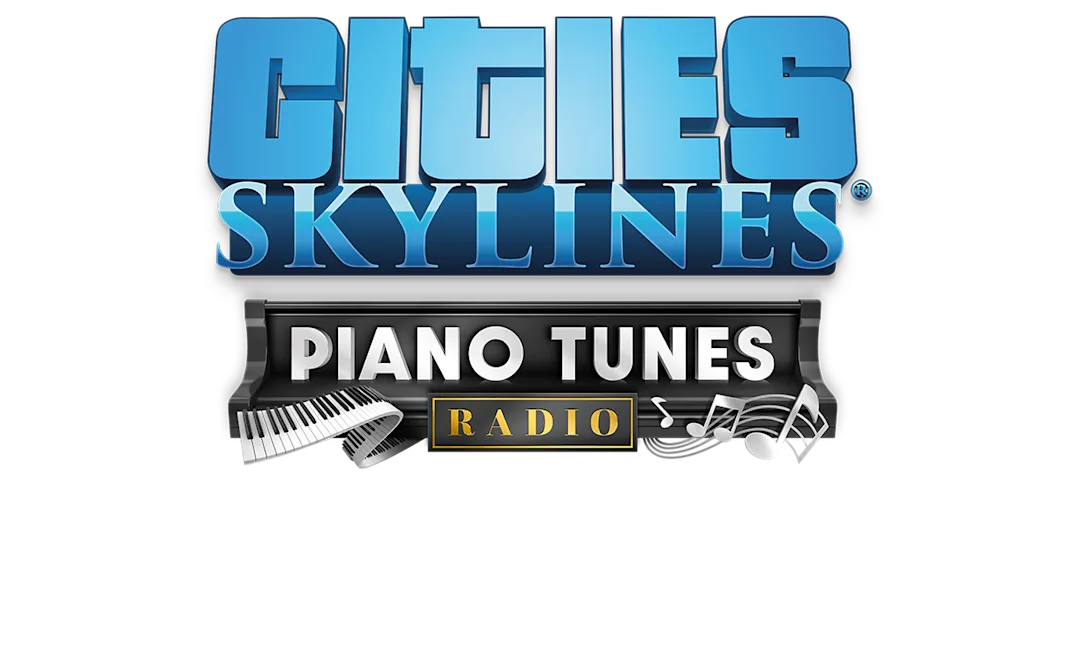 Logotype for Cities: Skylines - Piano Tunes Radio