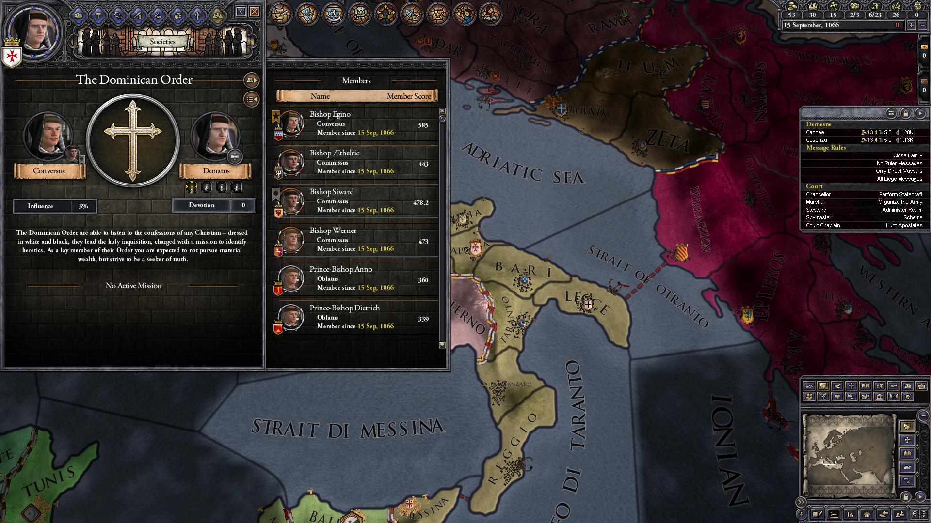Crusader Kings II: Monks and Mystics (screenshot 1)