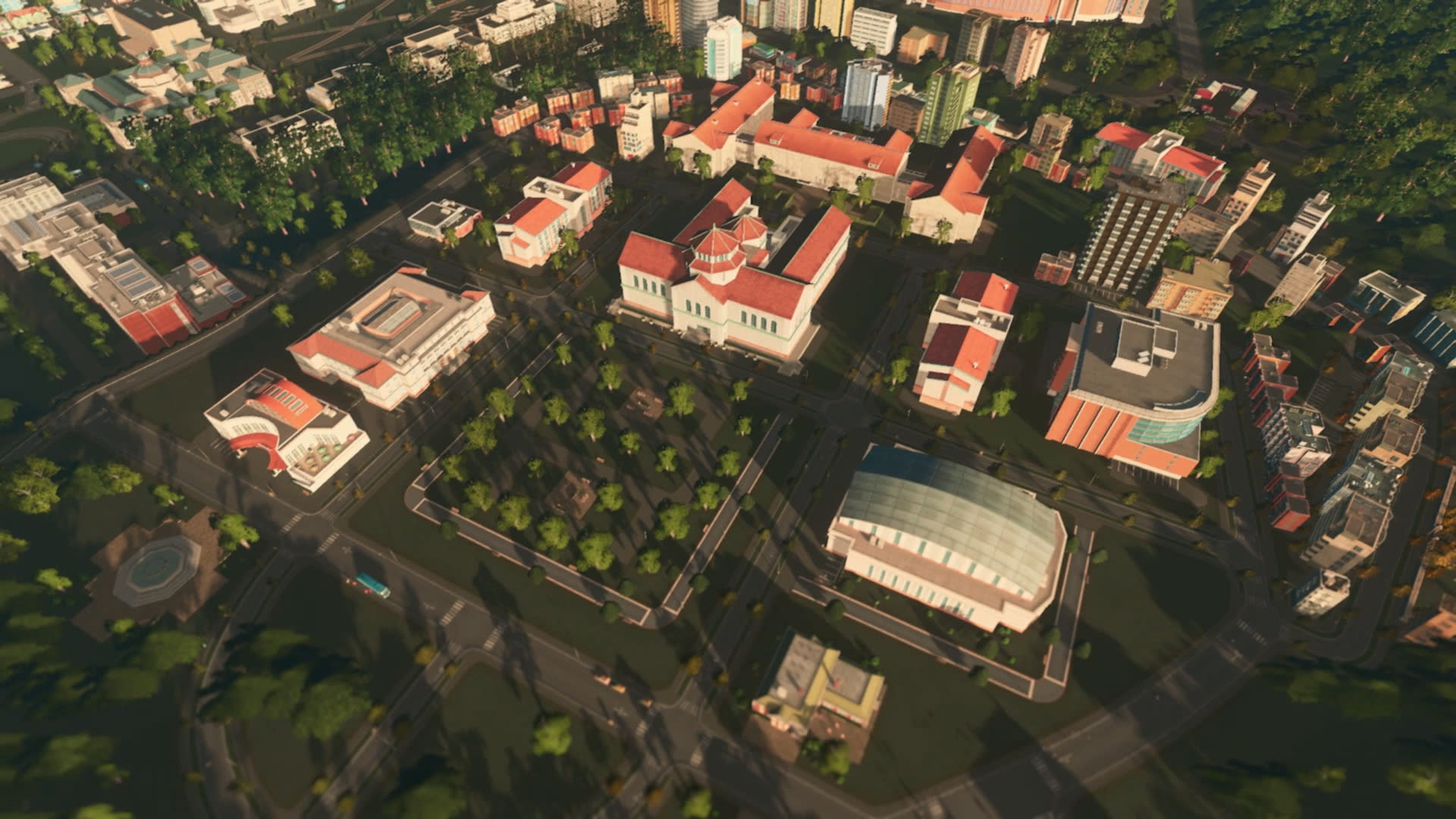 Cities: Skylines - Campus (screenshot 1)