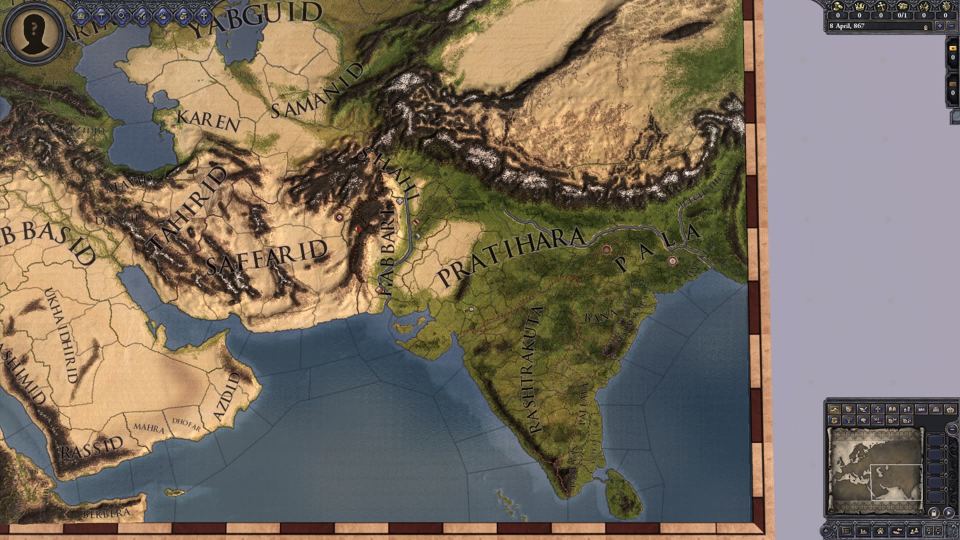 Crusader Kings II: Songs of India (screenshot 1)