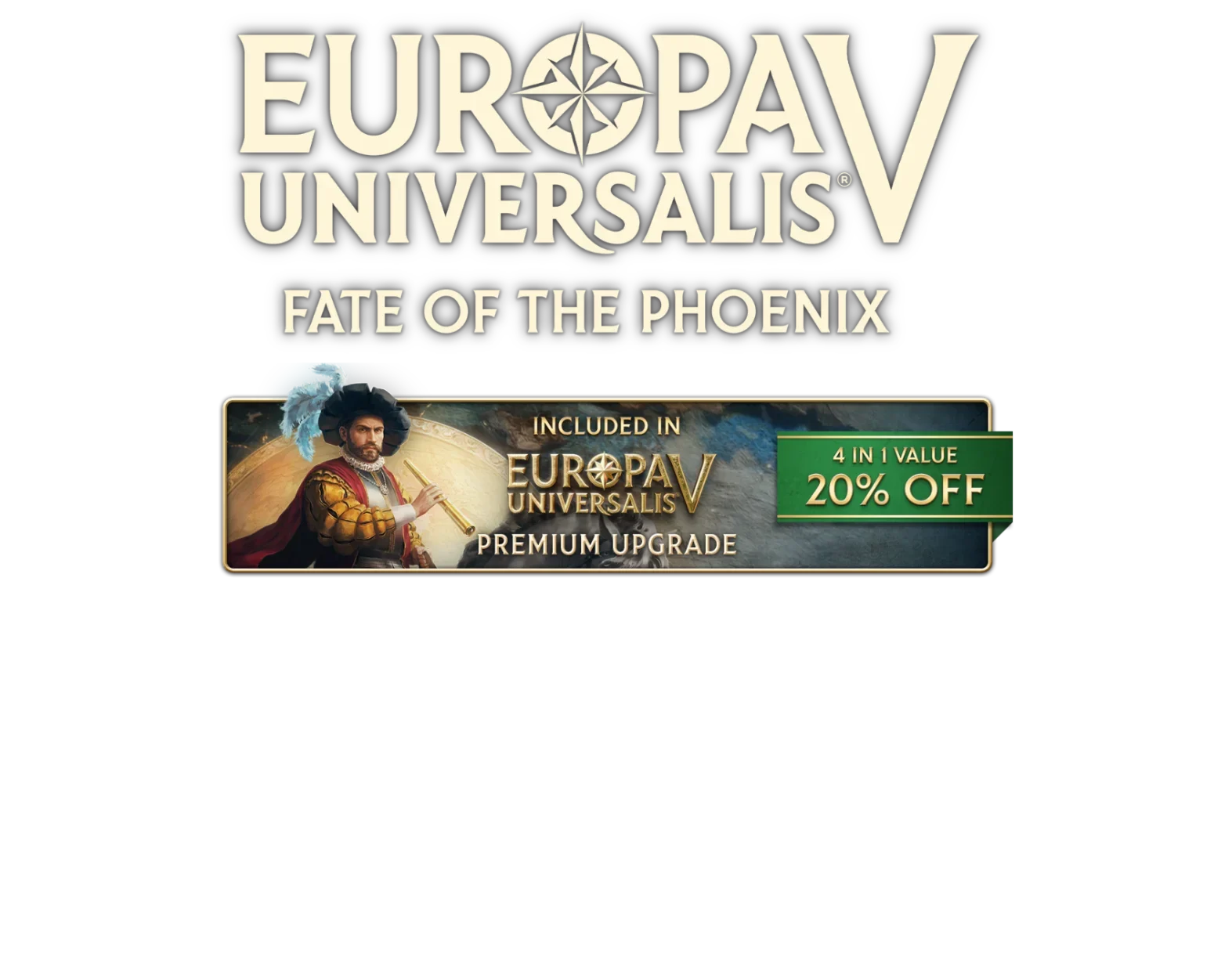 Logotype for Europa Universalis V: Fate of the Phoenix