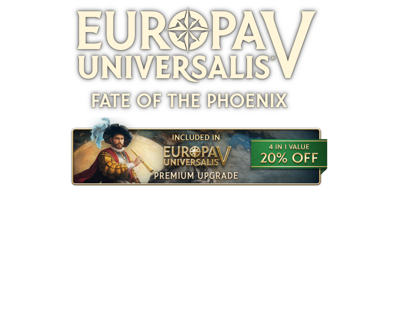 Logotype for Europa Universalis V: Fate of the Phoenix