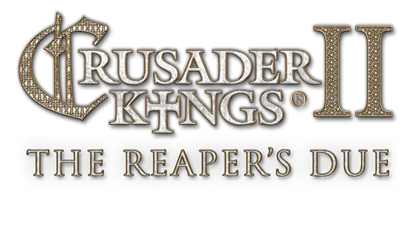 Logotype for Crusader Kings II: The Reaper's Due
