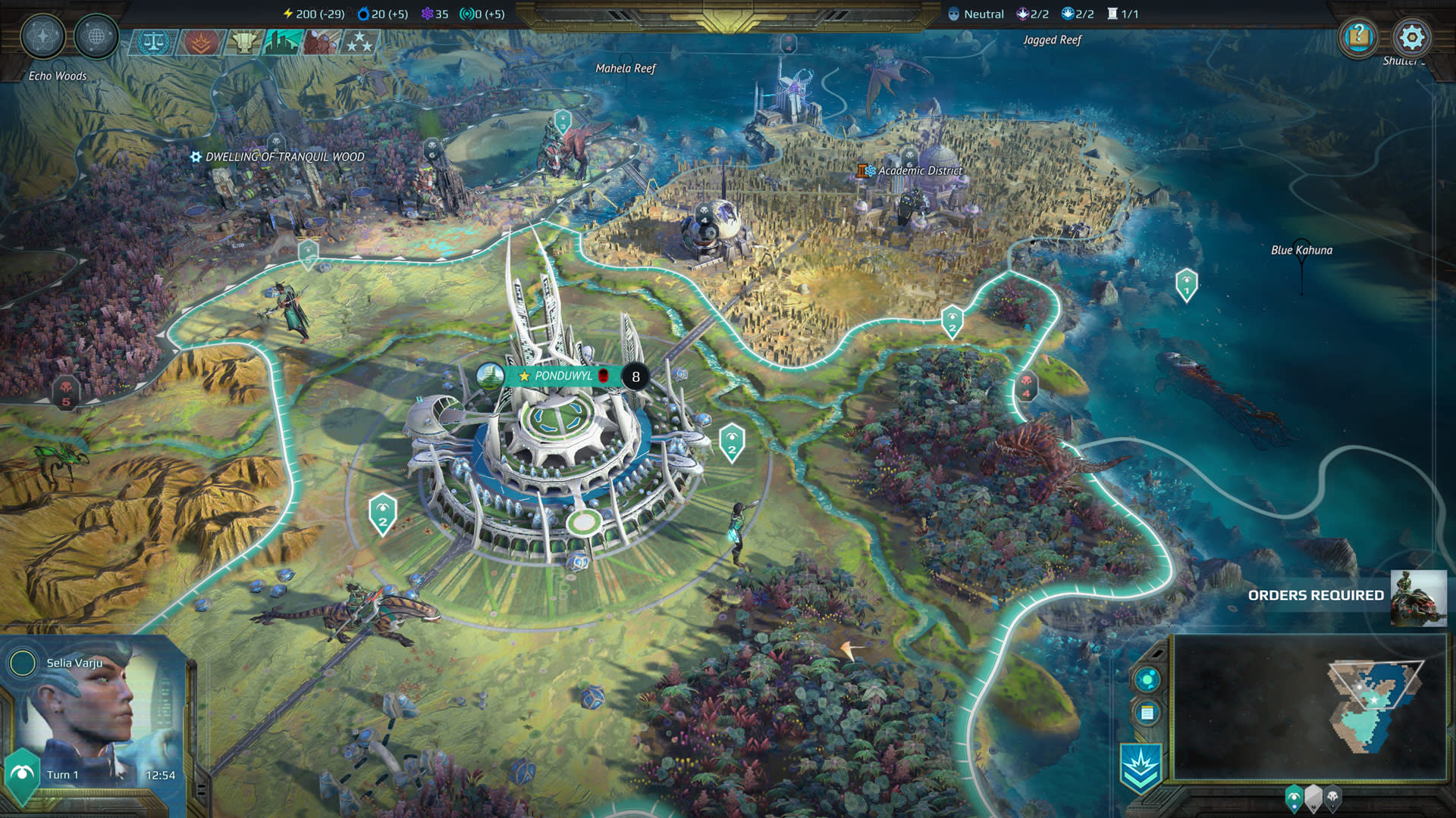 Age of Wonders: Planetfall (screenshot 1)