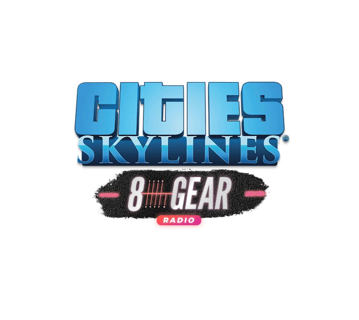 Logotype for Cities: Skylines - 8 Gear Radio