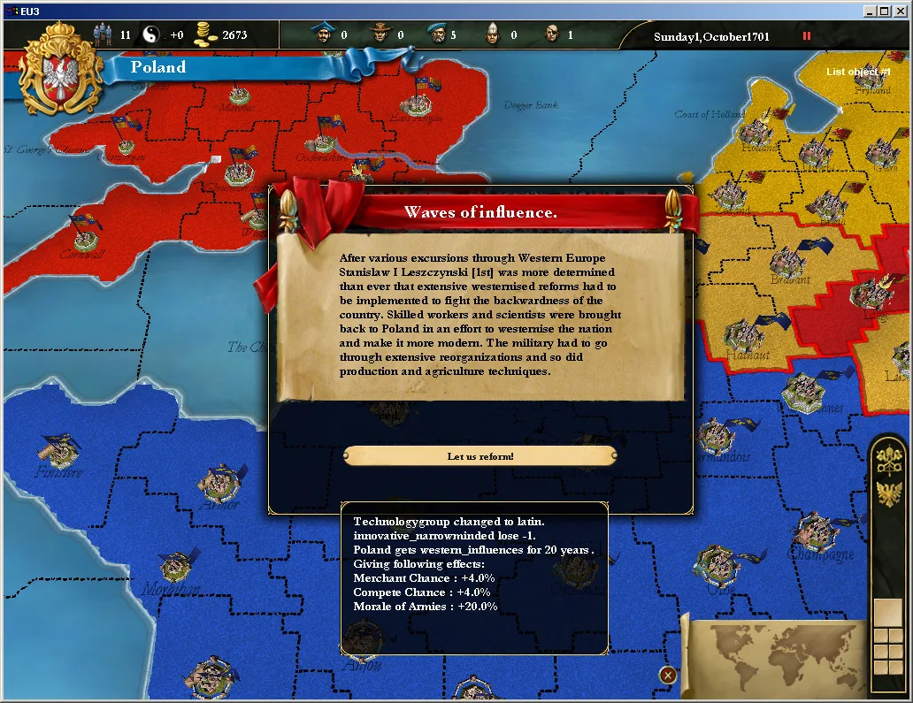Europa Universalis III (screenshot 1)