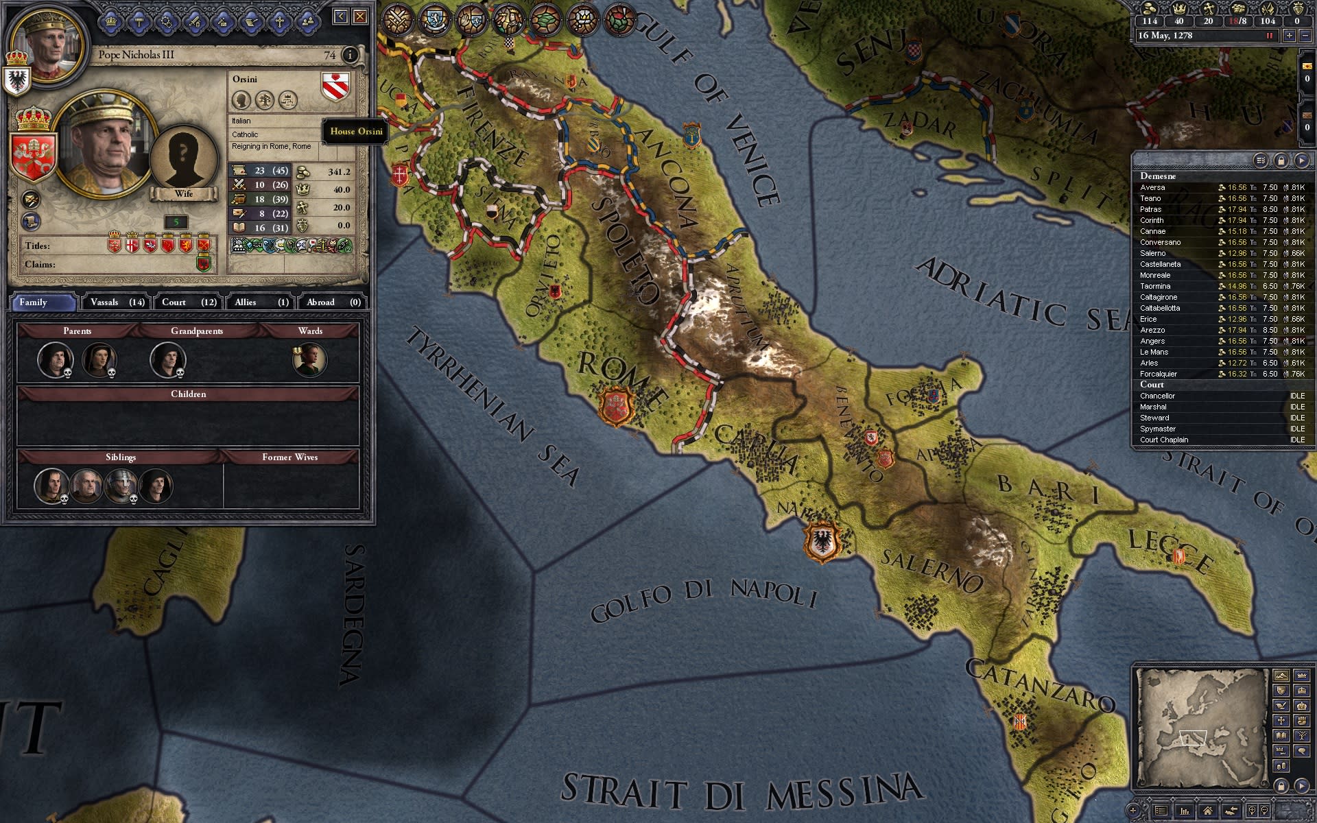 Crusader Kings II: Dynasty Shield II (screenshot 1)