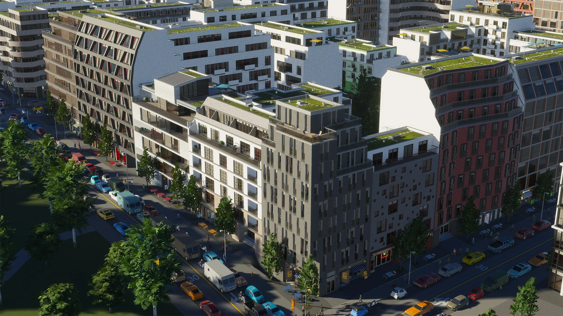 Cities Skylines Ii Urban Promenades Screenshot 4