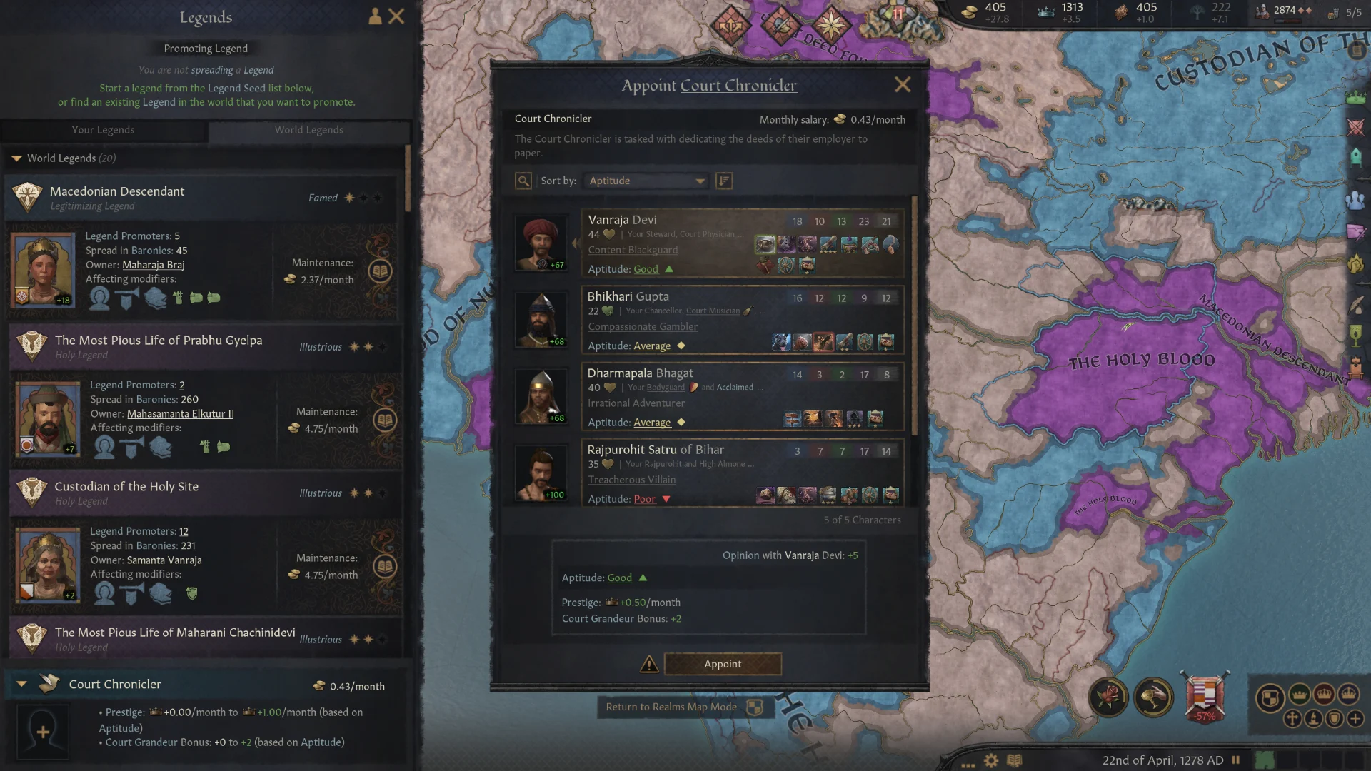 ck3 legends of the dead screenshot 6