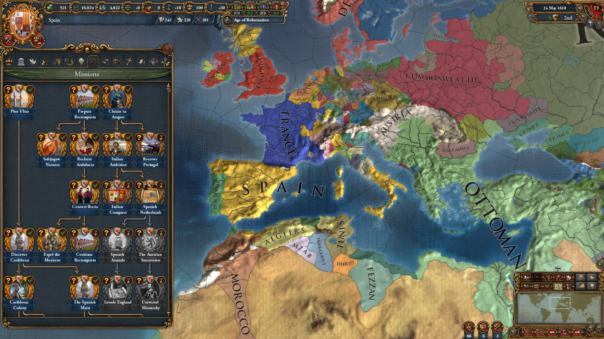 Europa Universalis IV: Golden Century (screenshot 3)