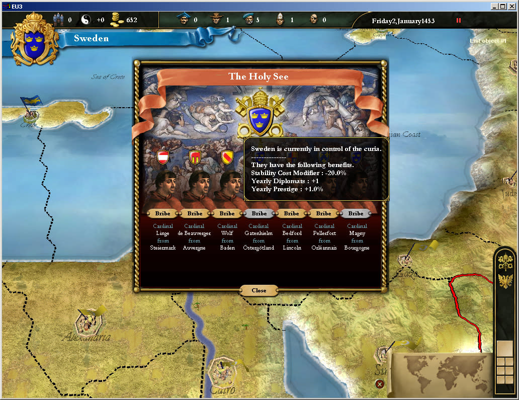 Europa Universalis III (screenshot 3)