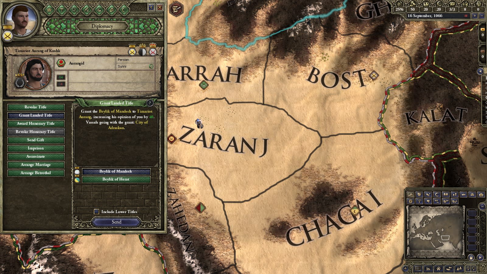 Crusader Kings II: Persian Portraits (screenshot 1)