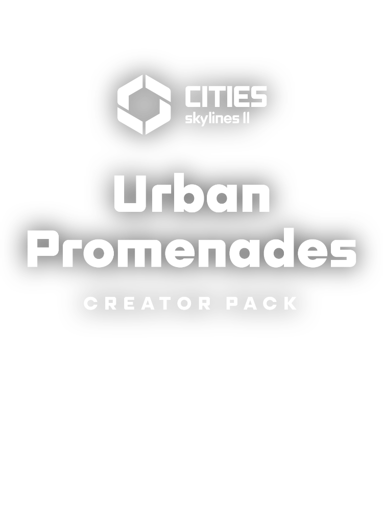 Cities: Skylines II - Creator Pack: Urban Promenades