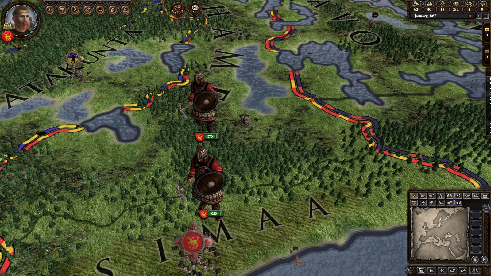 Crusader Kings II: Finno-Ulgric Unit Pack (screenshot 7)