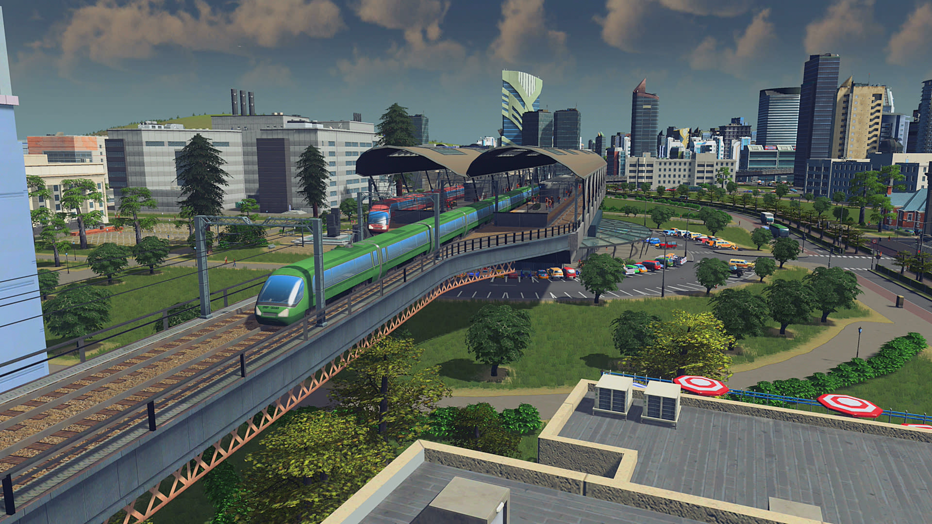 Cities: Skylines - Content Creator Pack: Train Stations (screenshot 4)