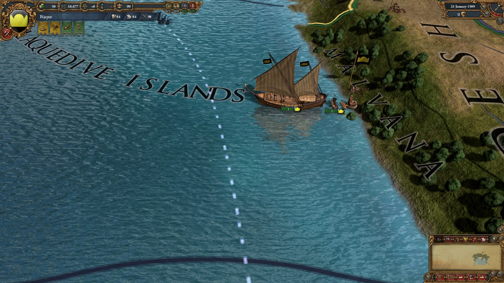 Europa Universalis IV: Indian Ships Unit Pack (screenshot 2)