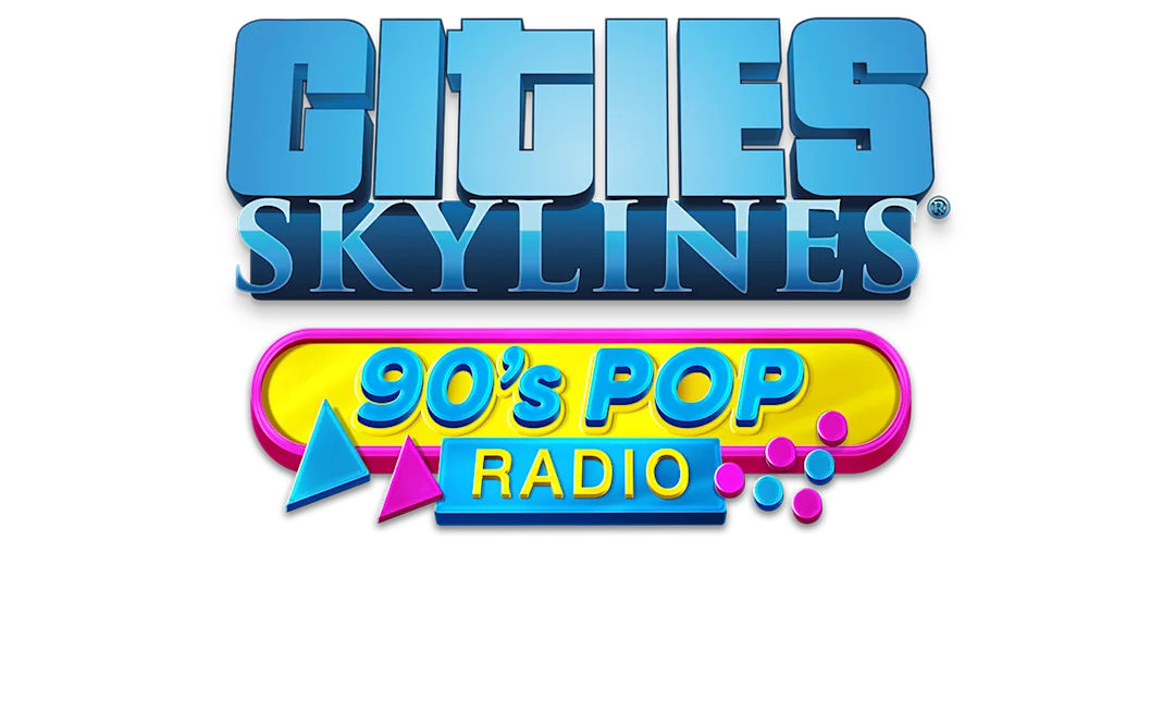 Logotype for Cities: Skylines - 90s Pop Radio
