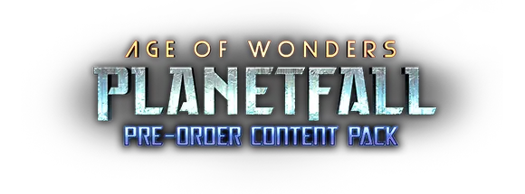 Logotype for Age of Wonders: Planetfall Pre-Order Content