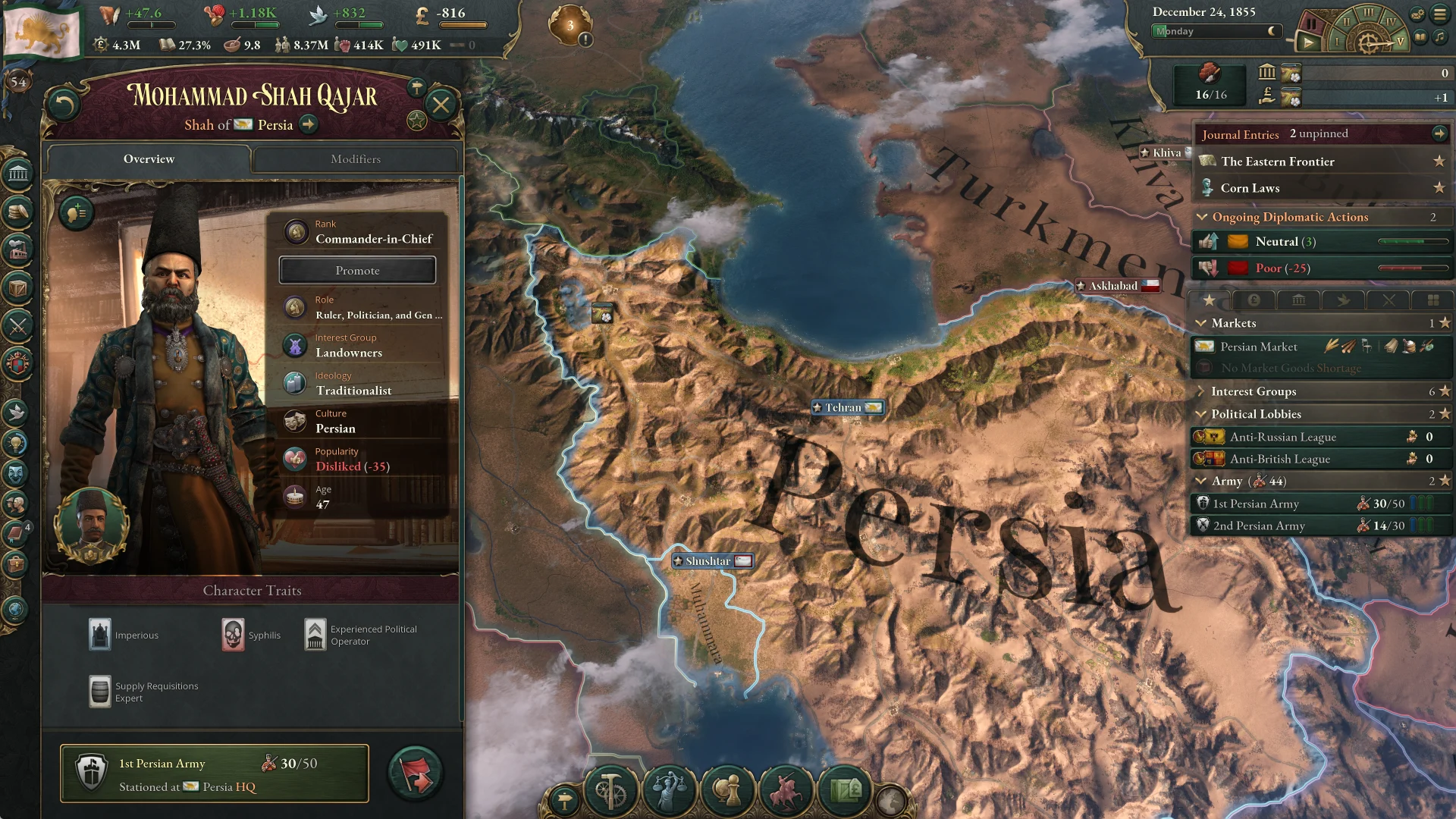 Victoria 3 Sphere Of Influence Screenshot 11