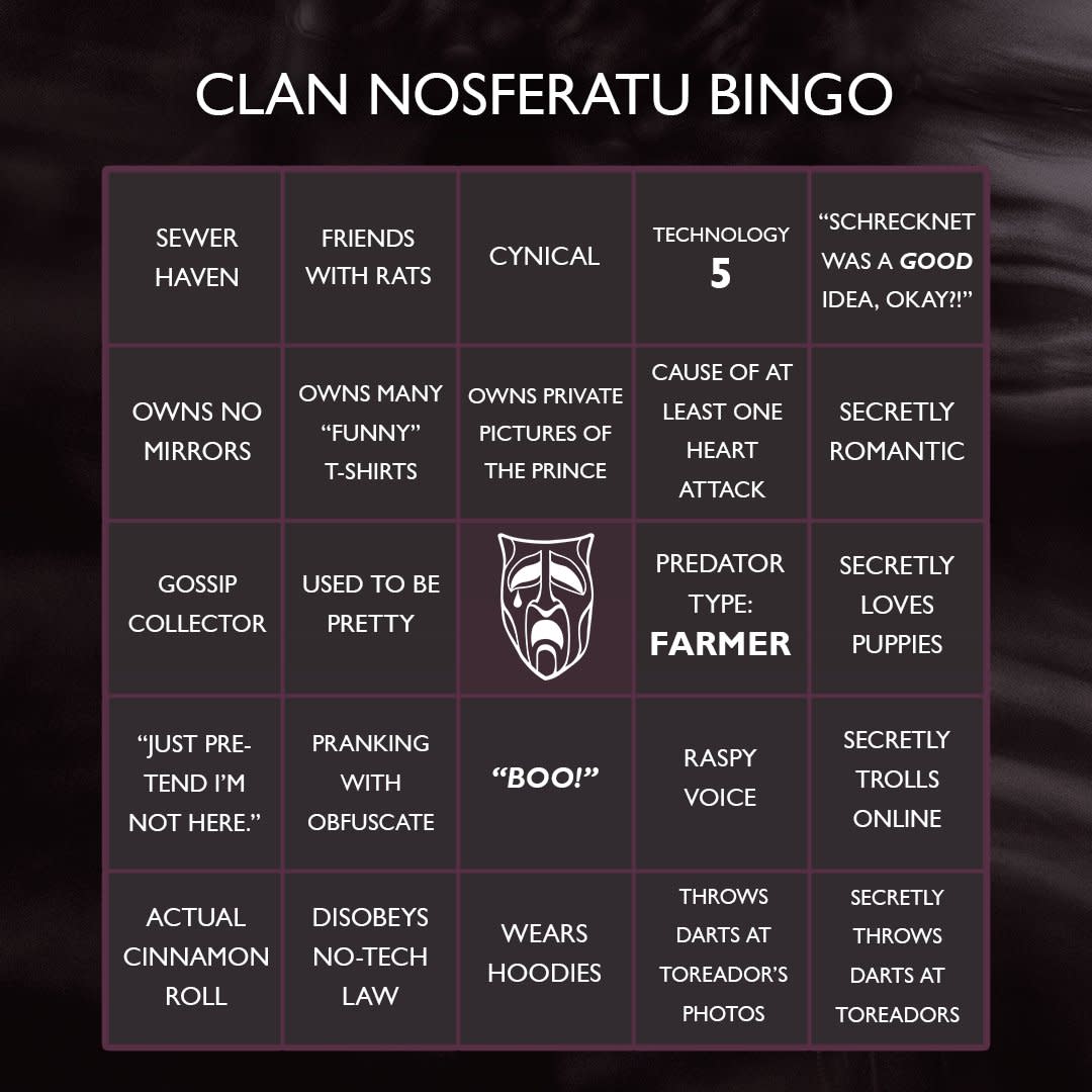 worldofdarkness-bingo nosferatu