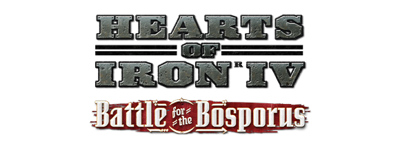 Hearts of Iron IV - Battle for the Bosporus - logo